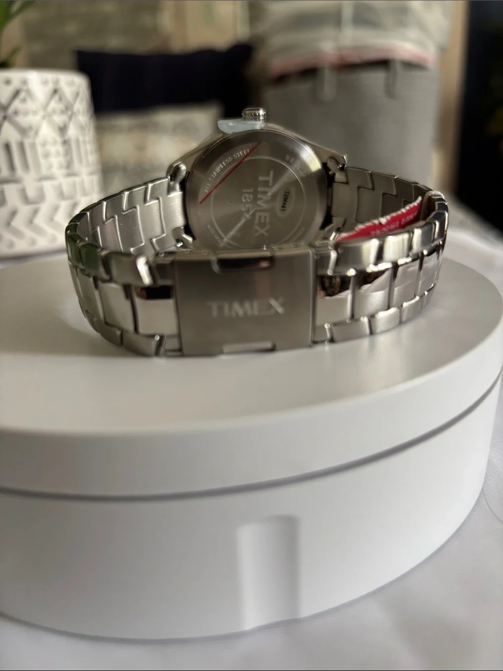 Timex Men's Dial Silver-Tone Stainless Steel Watch